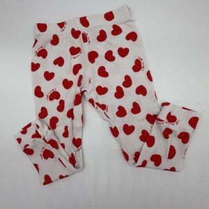 Caden Lane Heart I love you Print Pajama Pants